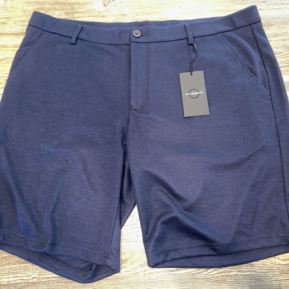 West zero one Edmund Shorts. Men’s Size 40. Color Navy. NWT. Y